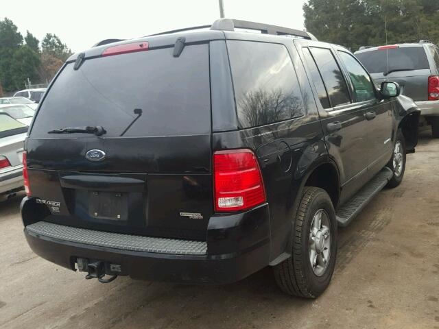 1FMZU63K05UB12188 - 2005 FORD EXPLORER X BLACK photo 4