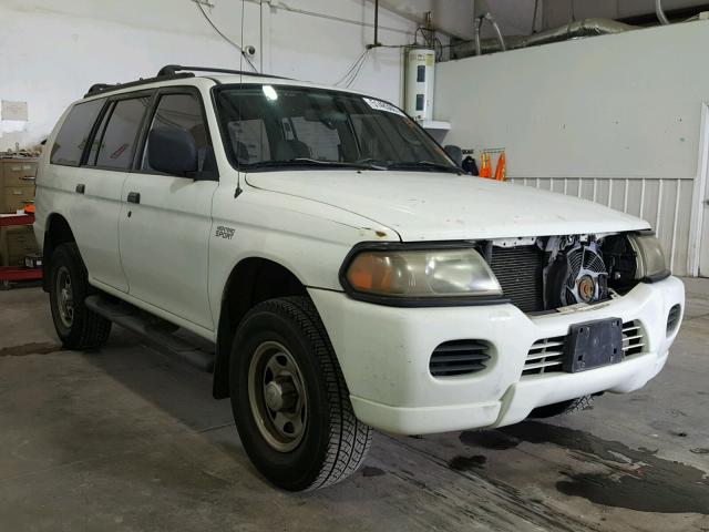 JA4LS21H31P030023 - 2001 MITSUBISHI MONTERO SP WHITE photo 1