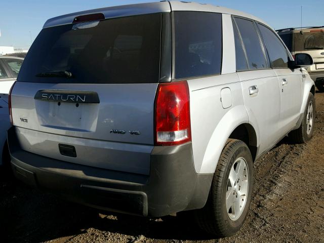 5GZCZ63485S808420 - 2005 SATURN VUE SILVER photo 4