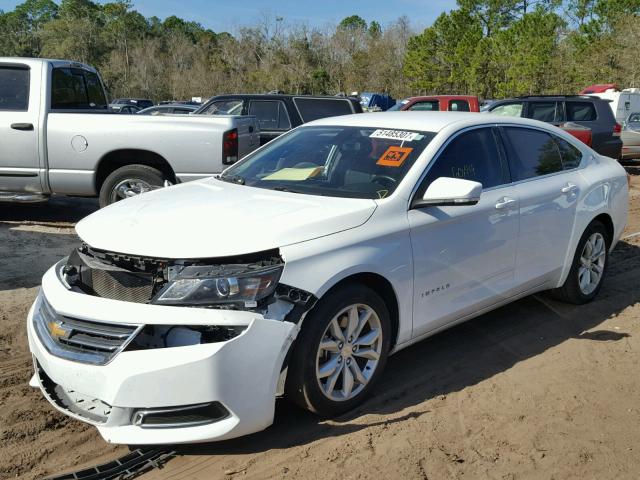 2G1115S33G9127422 - 2016 CHEVROLET IMPALA LT WHITE photo 2