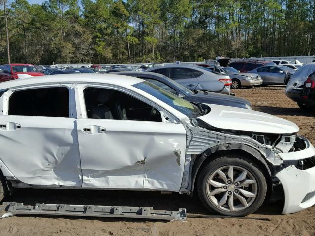 2G1115S33G9127422 - 2016 CHEVROLET IMPALA LT WHITE photo 9