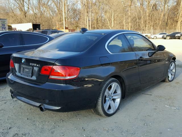 WBAWC73528E065154 - 2008 BMW 335 XI BLACK photo 4