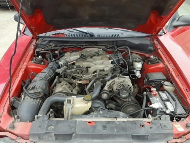1FAFP4044XF138976 - 1999 FORD MUSTANG RED photo 7