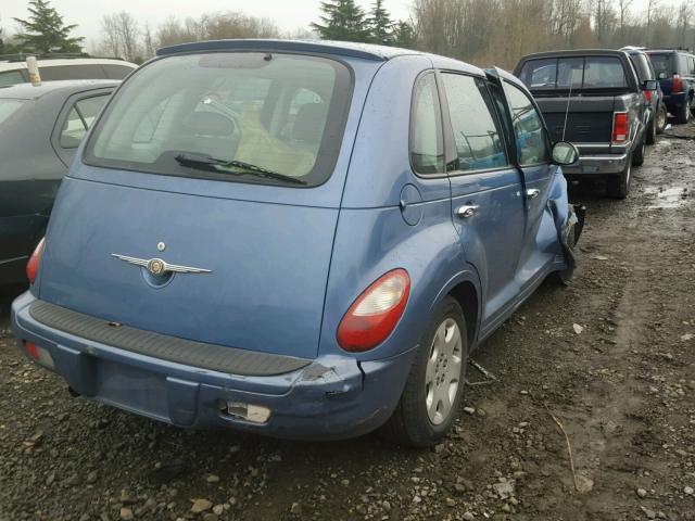 3A4FY48B36T215071 - 2006 CHRYSLER PT CRUISER BLUE photo 4