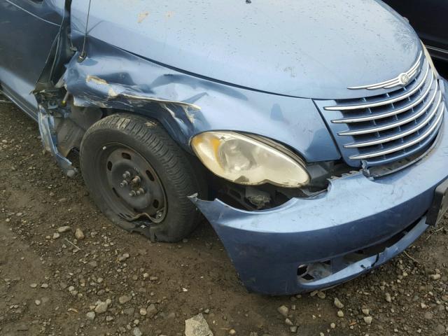 3A4FY48B36T215071 - 2006 CHRYSLER PT CRUISER BLUE photo 9