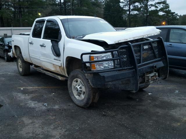 1GC1KXEG4DF113451 - 2013 CHEVROLET SILVERADO WHITE photo 1