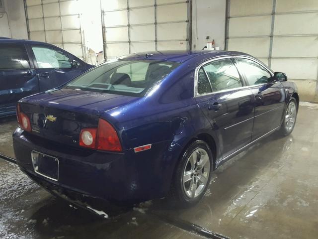 1G1ZH57B98F232909 - 2008 CHEVROLET MALIBU 1LT BLUE photo 4