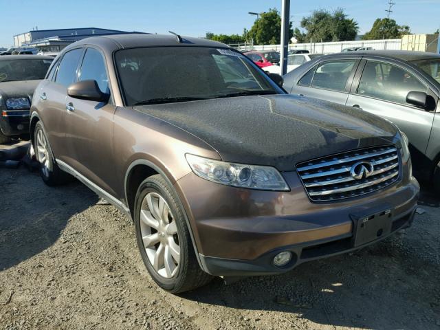 JNRAS08U33X101048 - 2003 INFINITI FX35 BROWN photo 1