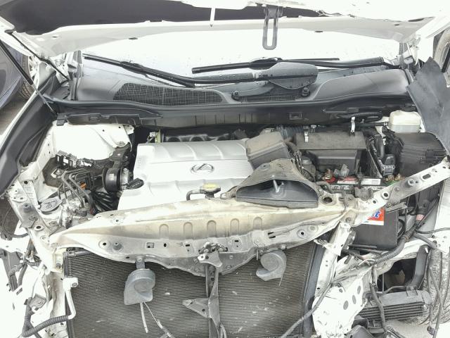 2T2ZK1BA3AC040508 - 2010 LEXUS RX 350 WHITE photo 7