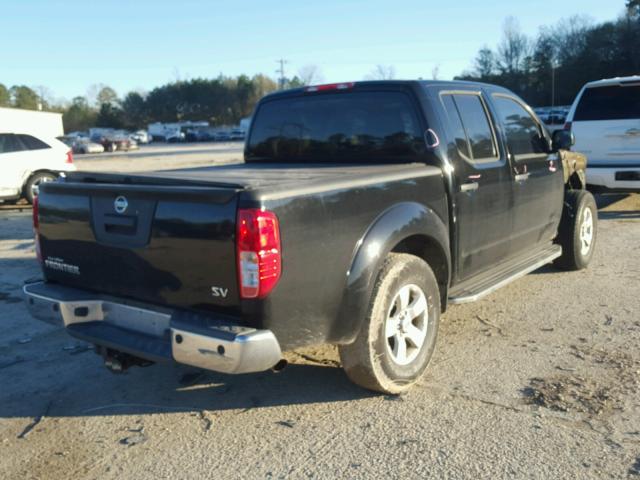 1N6AD0ER2DN729655 - 2013 NISSAN FRONTIER S BLACK photo 4