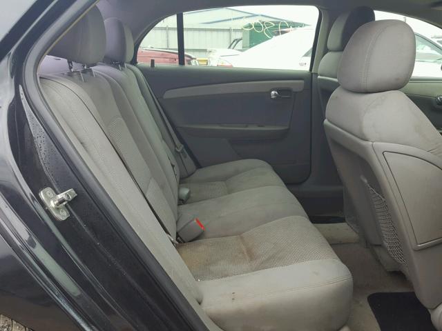 1G1ZH57B98F286520 - 2008 CHEVROLET MALIBU 1LT 黑色 照片 6