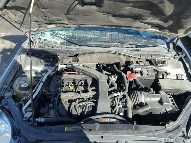 3FAHP07ZX8R185582 - 2008 FORD FUSION SE SILVER photo 7