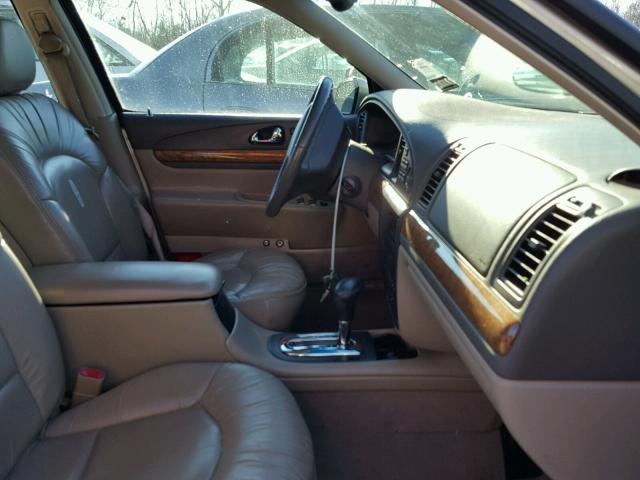 1LNHM97V2YY889390 - 2000 LINCOLN CONTINENTA BEIGE photo 5