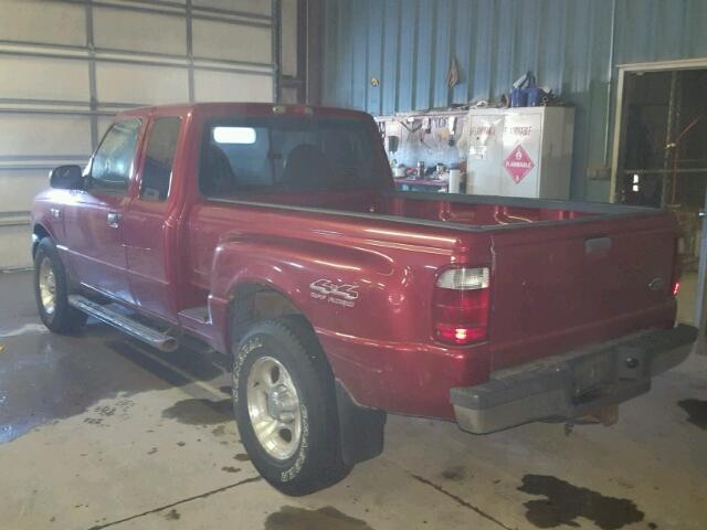 1FTZR15E41PA71766 - 2001 FORD RANGER SUP RED photo 3