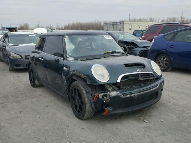 WMWRE33415TD96423 - 2005 MINI COOPER S GREEN photo 1