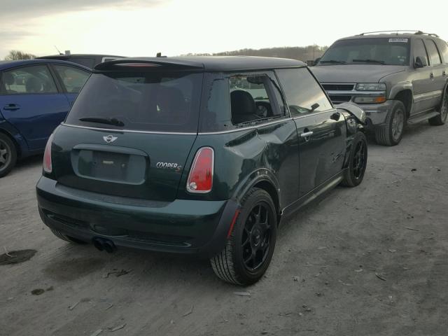 WMWRE33415TD96423 - 2005 MINI COOPER S GREEN photo 4