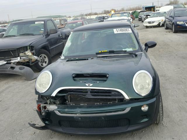 WMWRE33415TD96423 - 2005 MINI COOPER S GREEN photo 7