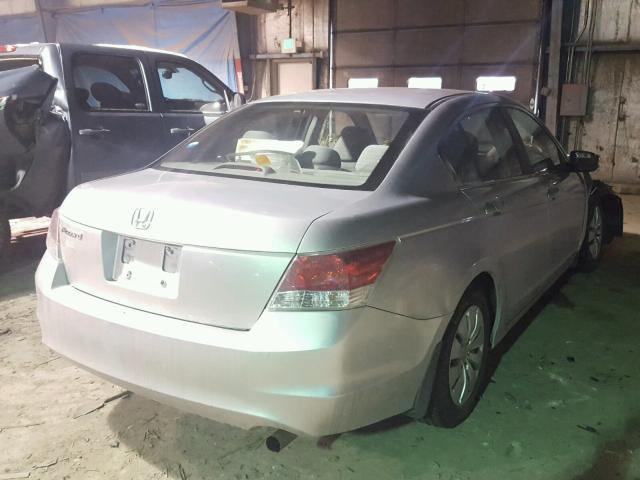 1HGCP2F37AA077208 - 2010 HONDA ACCORD LX GRAY photo 4