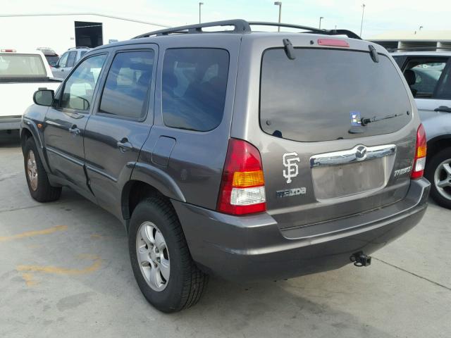 4F2CZ96114KM24661 - 2004 MAZDA TRIBUTE ES GRAY photo 3