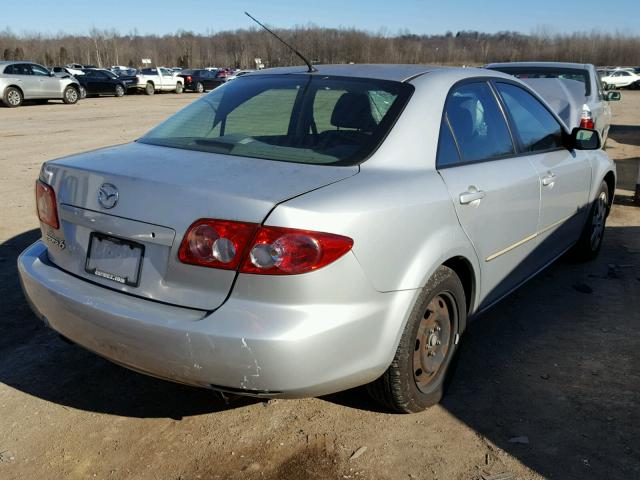 1YVFP80C255M67200 - 2005 MAZDA 6 I SILVER photo 4