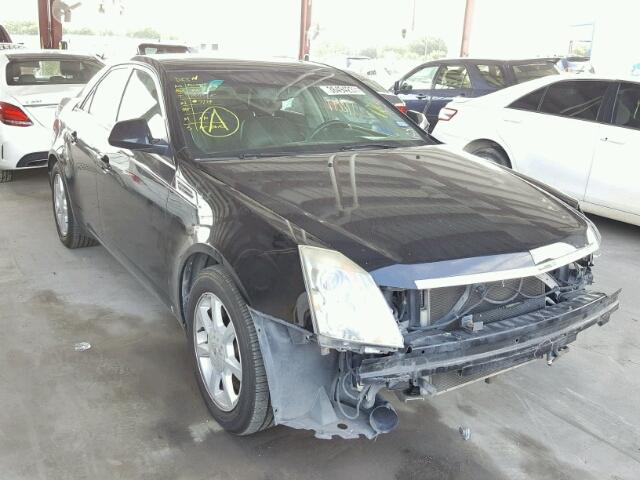 1G6DF577880196817 - 2008 CADILLAC CTS BLACK photo 1