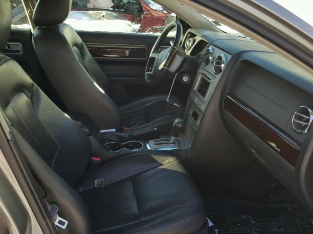 3LNHM28T99R621926 - 2009 LINCOLN MKZ GRAY photo 5