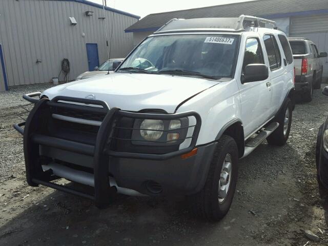 5N1ED28T33C626032 - 2003 NISSAN XTERRA XE WHITE photo 2