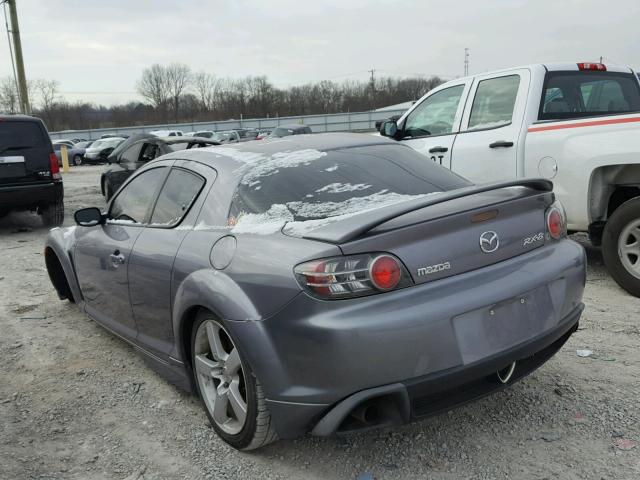 JM1FE173X40116572 - 2004 MAZDA RX8 GRAY photo 3