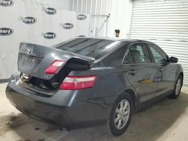 4T1BE46K89U824694 - 2009 TOYOTA CAMRY BASE GRAY photo 4