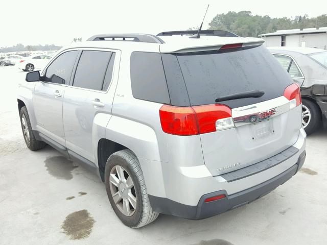 2CTALDEW1A6284977 - 2010 GMC TERRAIN SL SILVER photo 3