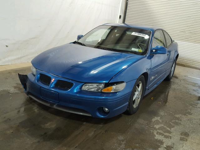 1G2WP1216WF301383 - 1998 PONTIAC GRAND PRIX ლურჯი ფოტო 2