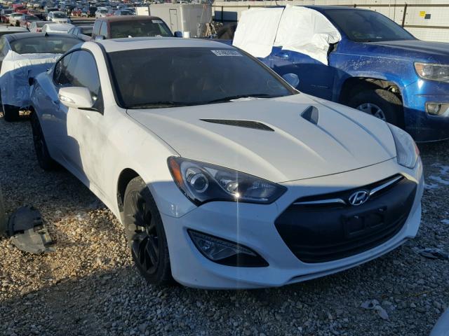 KMHHU6KJ3DU097155 - 2013 HYUNDAI GENESIS CO WHITE photo 1