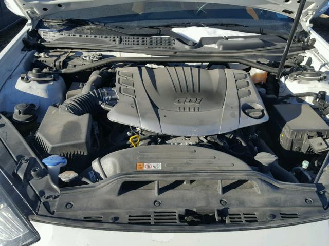 KMHHU6KJ3DU097155 - 2013 HYUNDAI GENESIS CO WHITE photo 7