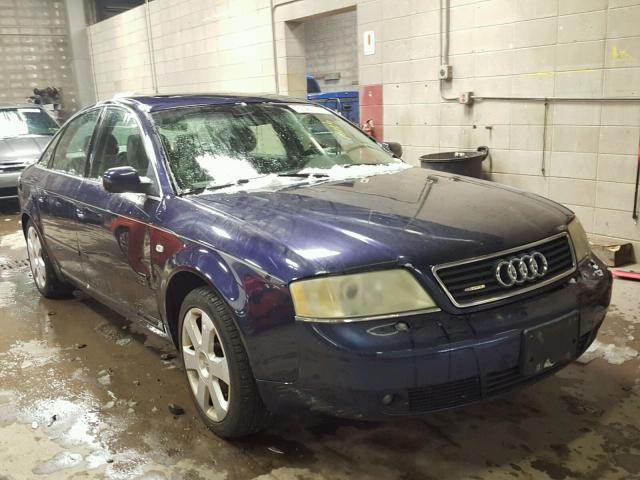 WAUBA24BXWN044609 - 1998 AUDI A6 2.8 QUA BLUE photo 1