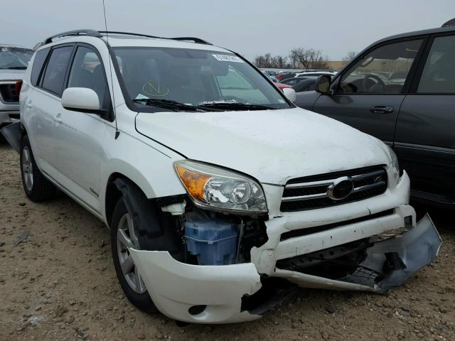 JTMBK31V085057487 - 2008 TOYOTA RAV4 LIMIT WHITE photo 1