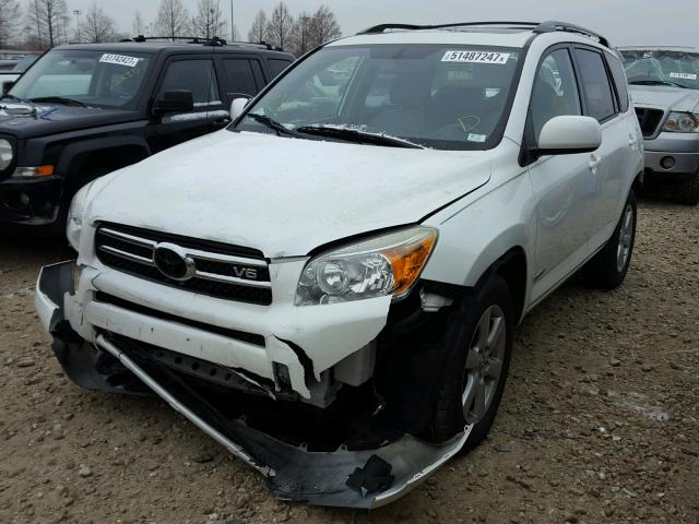 JTMBK31V085057487 - 2008 TOYOTA RAV4 LIMIT WHITE photo 2