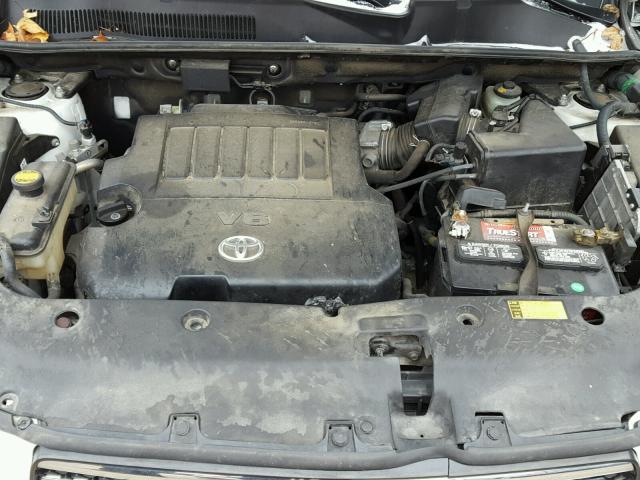 JTMBK31V085057487 - 2008 TOYOTA RAV4 LIMIT WHITE photo 7