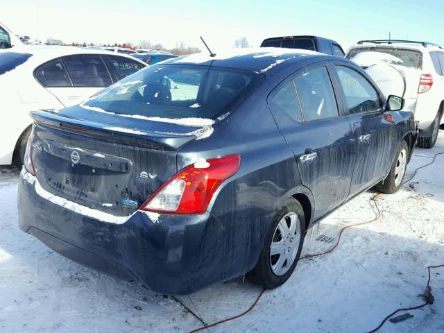 3N1CN7AP1GL839416 - 2016 NISSAN VERSA S GRAY photo 4