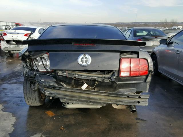 1ZVHT80N885102520 - 2008 FORD MUSTANG BLACK photo 9