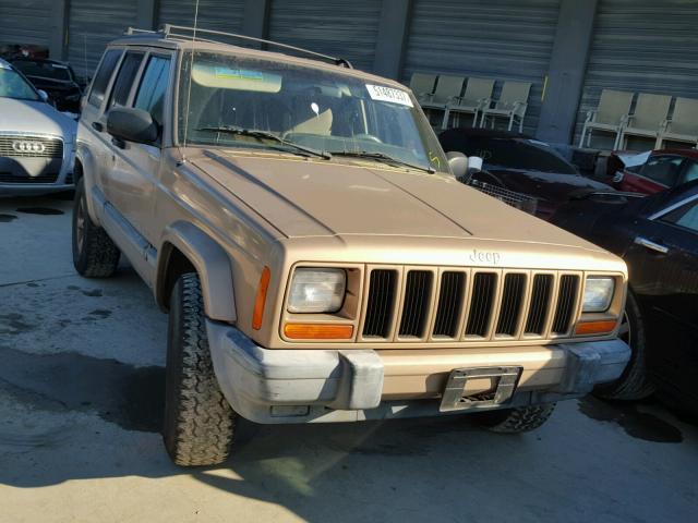 1J4FT48S5YL205848 - 2000 JEEP CHEROKEE S GOLD photo 1