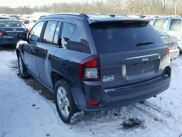 1C4NJDEB8ED885777 - 2014 JEEP COMPASS LA GRAY photo 3