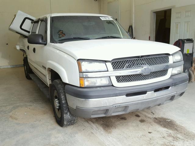 1GCGC13U73F229058 - 2003 CHEVROLET SILVERADO WHITE photo 1