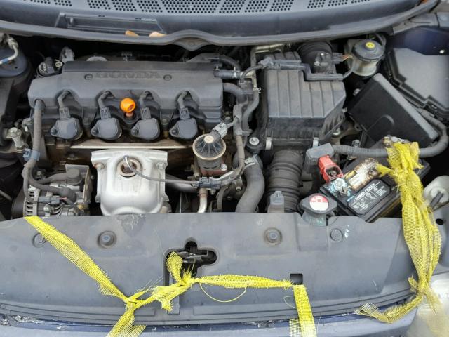 2HGFG12826H546349 - 2006 HONDA CIVIC EX ლურჯი ფოტო 7