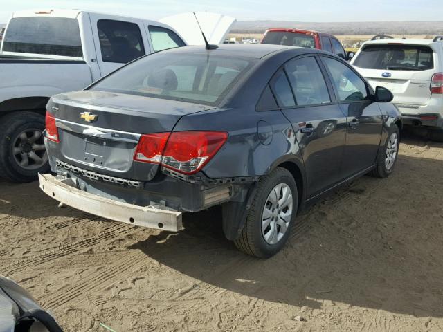 1G1PA5SH1D7150765 - 2013 CHEVROLET CRUZE LS BLUE photo 4