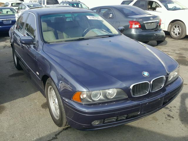 WBADT43482GZ97514 - 2002 BMW 525 I AUTO BLUE photo 1