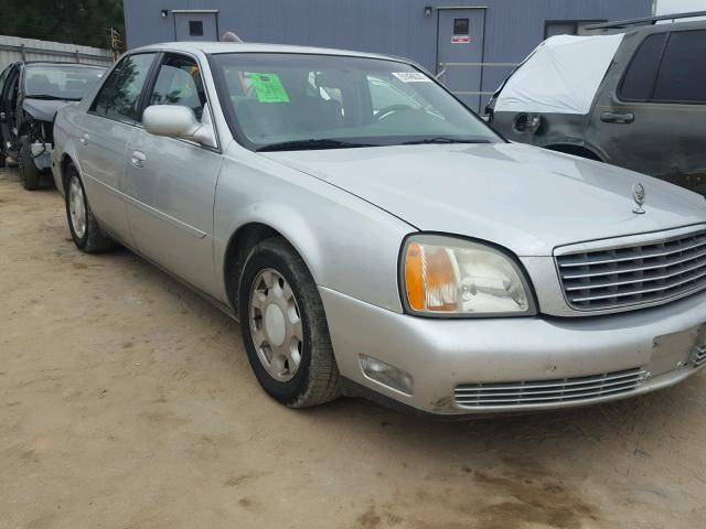 1G6KD54YX1U296135 - 2001 CADILLAC DEVILLE SILVER photo 1