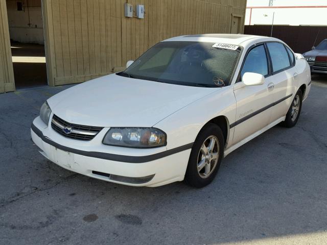 2G1WH52K939317728 - 2003 CHEVROLET IMPALA LS WHITE photo 2