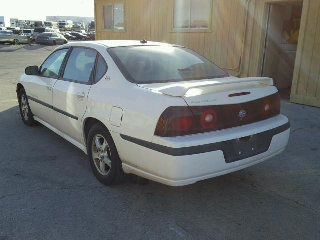 2G1WH52K939317728 - 2003 CHEVROLET IMPALA LS WHITE photo 3