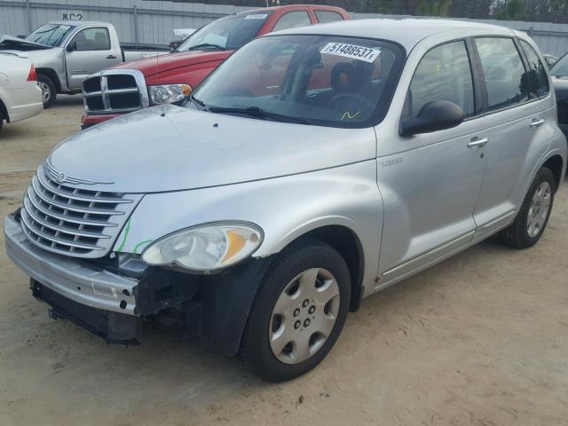 3A4FY58B66T301156 - 2006 CHRYSLER PT CRUISER SILVER photo 2