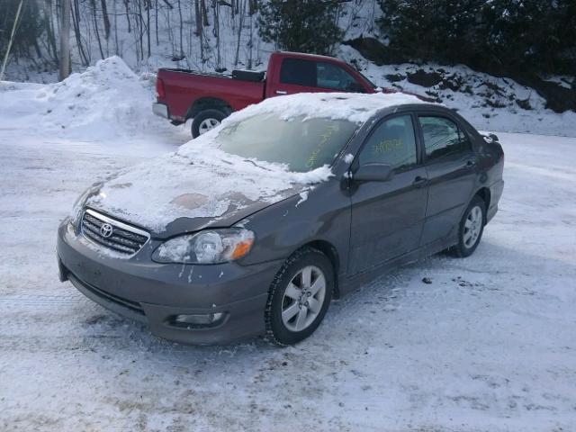 2T1BR32E88C864496 - 2008 TOYOTA COROLLA CE GRAY photo 2